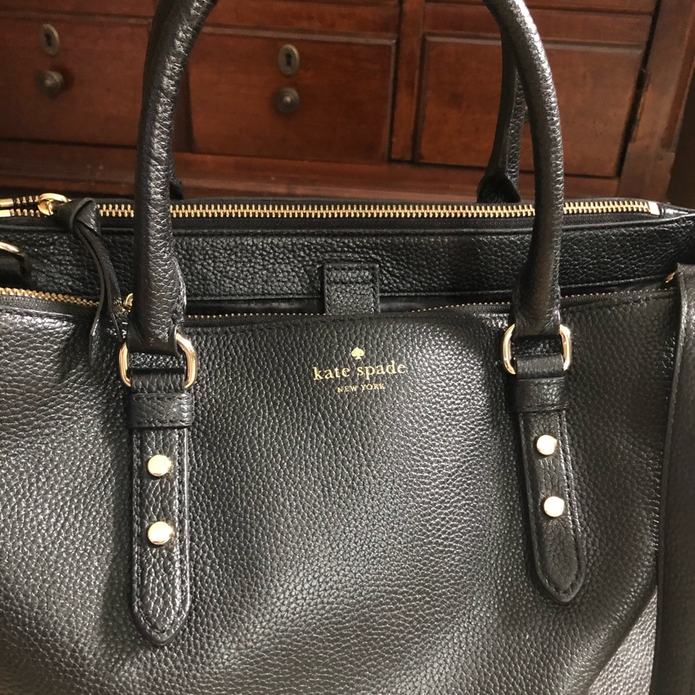Black Kate Spade Purse - Picture 2 of 5